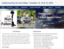 Tablet Screenshot of carunforthefallen.org